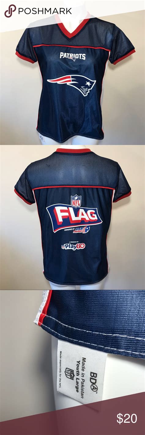 Nfl Patriots Reversible Flag Football Jersey Flag Football New