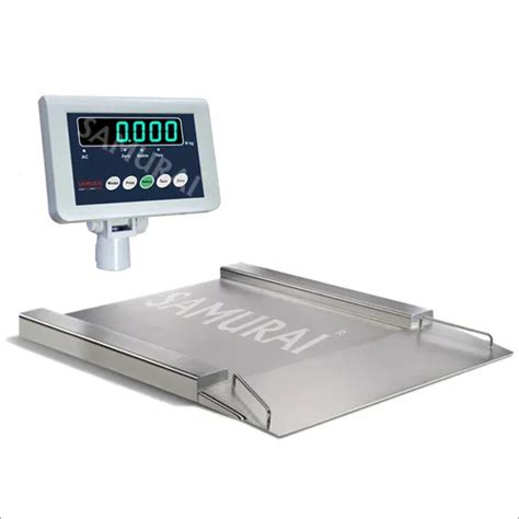 Flame Proof Platform Scales 304 Stainless Steel Platform At Best Price In Faridabad Samurai