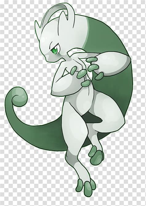 Shiny Mewthree New Mewtwo Form Pokemon X And Y Transparent Background