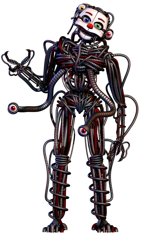 Stylized Ennard Completed Full Body Render Rfivenightsatfreddys