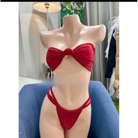 Bikini áo tắm 2 mảnh lọt siêu mảnh sẵn hàng Shopee Việt Nam