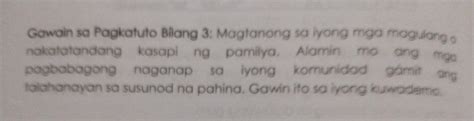 Pagbabago Sa L Noon L Ngayona Bahay L Lb Brainly Ph