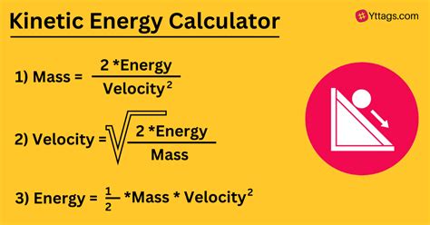 Kinetic Energy Calculator Yttags