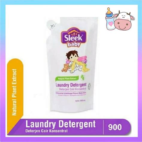 Jual Sleek Baby Laundry Detergent 900ml Shopee Indonesia