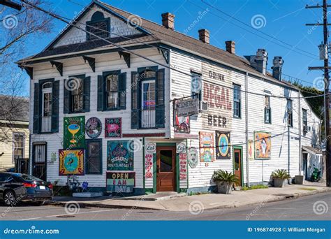 Elizabeth`s Restaurant In The Bywater Neighborhood Of New Orleans