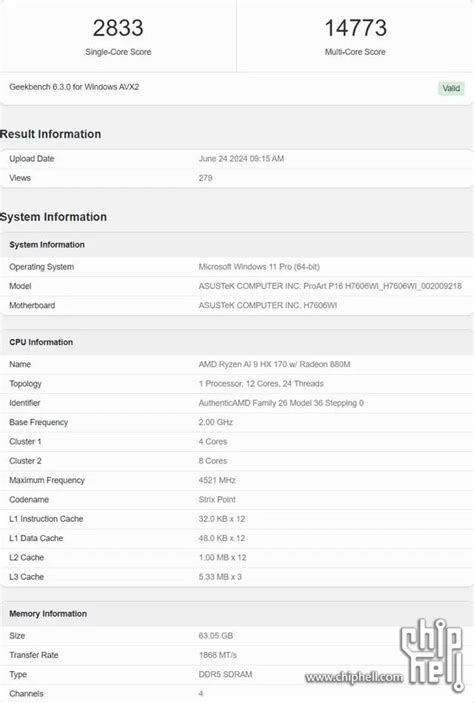 英特尔酷睿Ultra 7 268V跑分流出单核性能秒杀AMD Ryzen AI 9 HX 370 电脑讨论 新 Chiphell