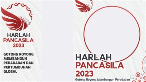 Kumpulan Link Twibbon Hari Lahir Pancasila 2023 Resmi Dari Bpip Desain