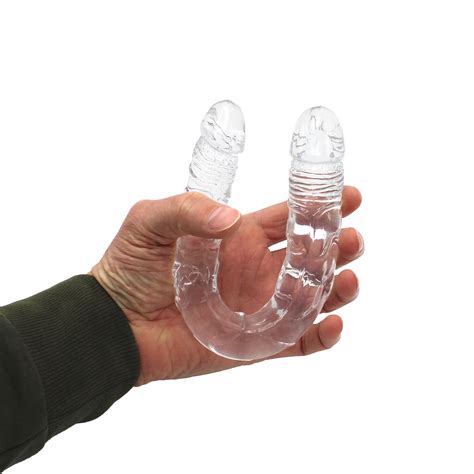 Transparenter Doppel Dildo Jules Cm Boy Toys