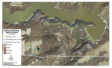 Spring Lake Trail Map Macomb Area Cycling Mountain Bike Club