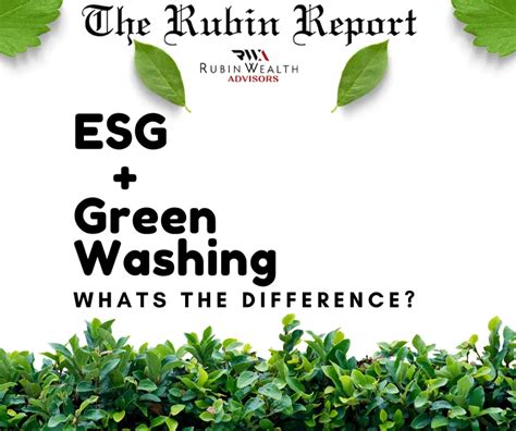 Is Esg A Form Of Greenwashing