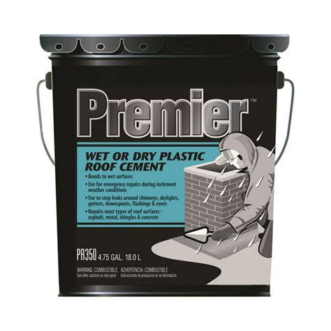 Premier 350 Wet Or Dry Plastic Roof Cement