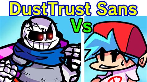 Friday Night Funkin Vs Dusttrust Week Cutscenes Fnf Mod Hard Demo