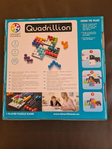 Smart Games Authentic Quadrillion Logic Puzzle Game Hobbies And Toys