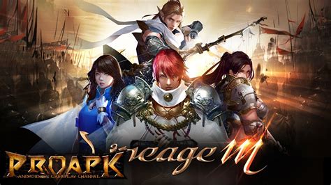 Lineage M Gameplay Android IOS Open World MMORPG KR YouTube