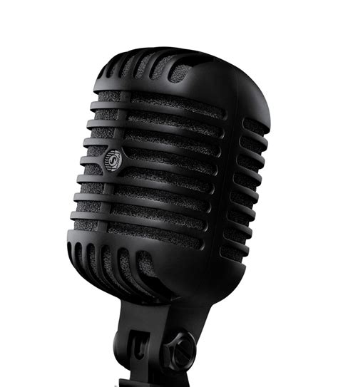 Buy Shure Limited Edition Super 55 Black Microphone Edge