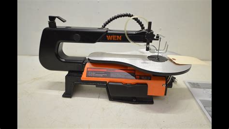 Wen 16 Variable Speed Scroll Saw Model 3921 Youtube