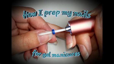 How I Prep My Nails For A Gel Manicure Madam Glam Mini Nail Drill Pen