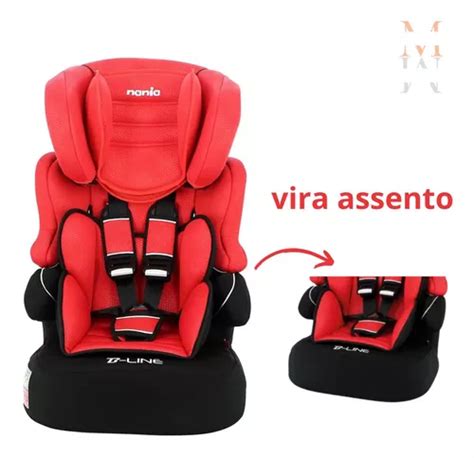 Cadeirinha Assento Para Carro Em Luxe Rouge A Kg