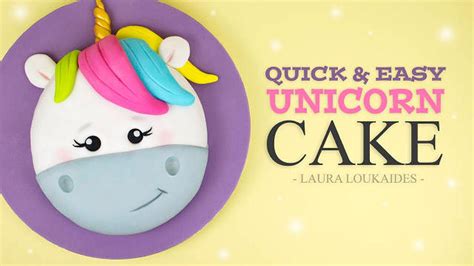 Quick And Easy Unicorn Cake Tutorial Cakesdecor