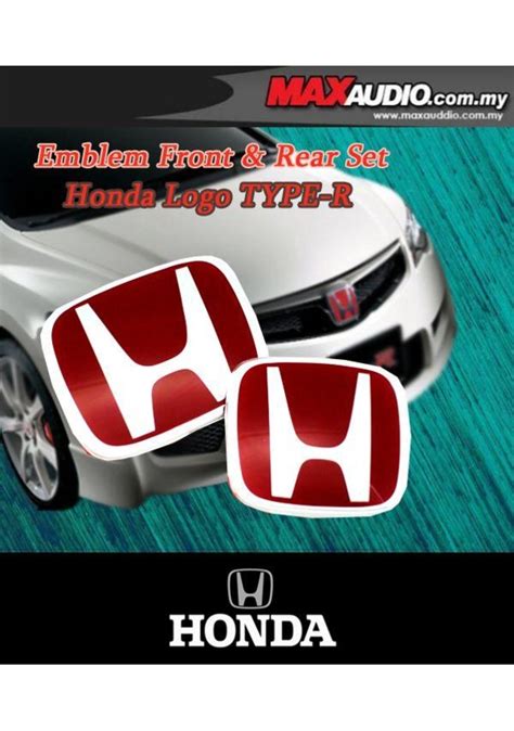 Honda Civic Fd K Rm Z H Arka Bagaj Logo N Panjur Logosu