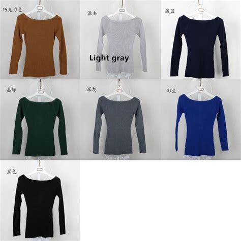 Buy Colorful Apparel Autumn And Winter Basic Women Sweater Slit