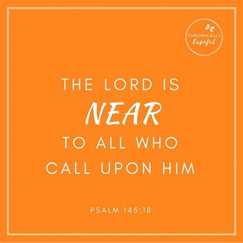 The Lord Is Near To All Who Call Upon Him To All Who Call Upon Him In