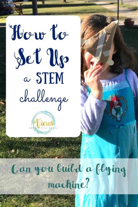 Create a Flying Machine STEM Challenge for Kids