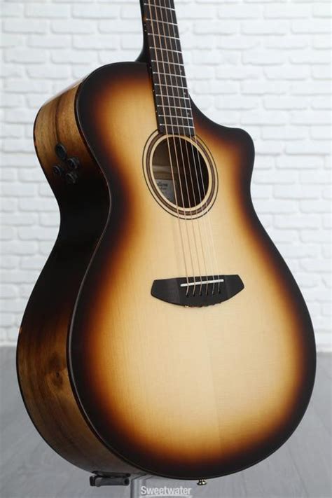 Breedlove Organic Artista Pro Concerto Ce Acoustic Electric Guitar Burnt Amber Sweetwater