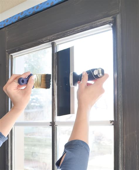 How To Paint Your Interior Doors Black Cabinets Matttroy