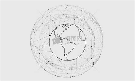 地球线条图片素材 正版创意图片500487029 摄图网