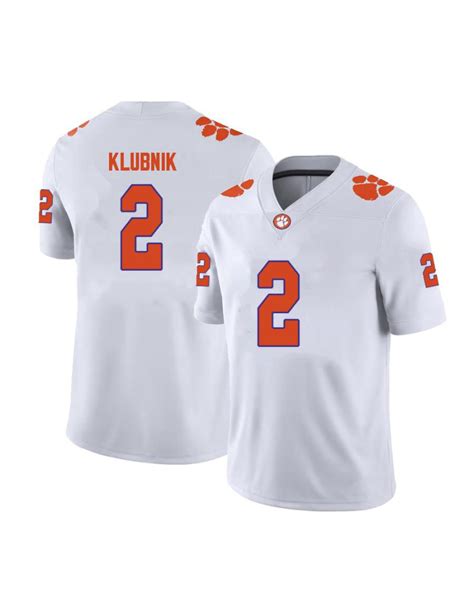 Cade Klubnik Youth Clemson Tigers #2 Football Jersey - Orange