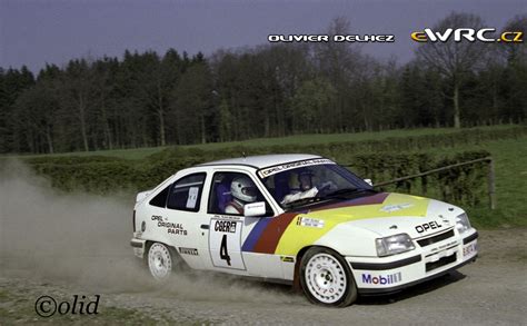 Thiry Bruno Delvaux Dany Opel Kadett Gsi V Rallye Des Hautes