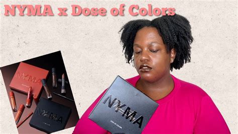 Nyma X Dose Of Colors Try On Nude Lip Set Youtube