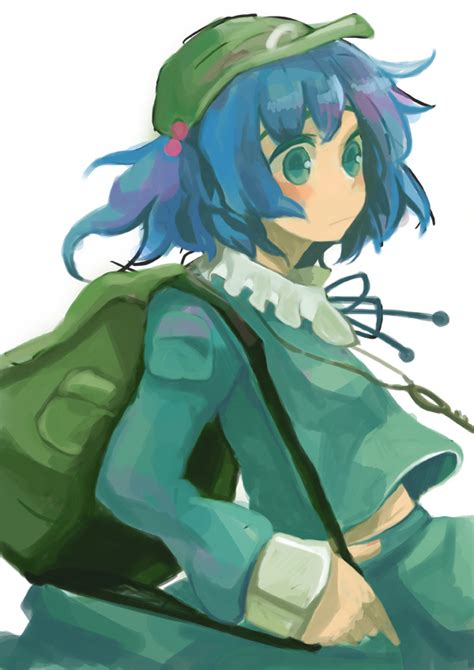 The Big Imageboard Tbib Backpack Bad Id Bad Pixiv Id Bag Blue Eyes