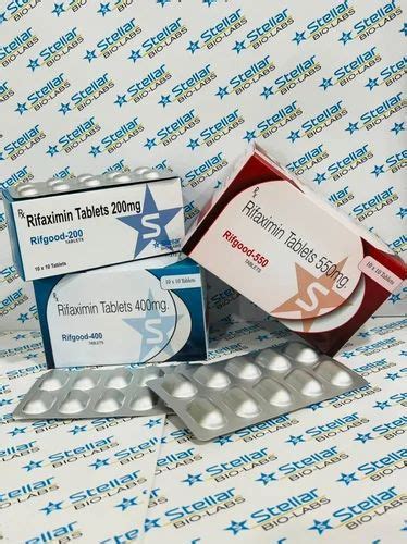 Rifaximin 400 MG Tablet At Rs 4400 Box Allopathic Critical Range In