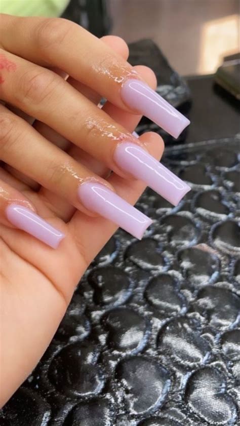 Pin By Olivia S Lifestyle On Nails Clawss Pink Acrylic Nails Plain