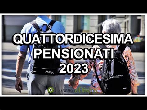 Quattordicesima Pensionati Inps A Chi Spetta Quanto Spetta