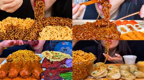 ASMR BEST EATING MUKBANG COMPILATION DELICIOUS TASTY BITES