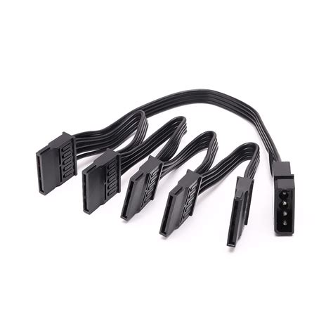 4pin IDE Molex auf 15 Pin SATA Stromversorgungskabel große 4Pin