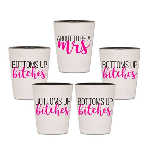 Bachelorette Shot Glasses Bachelorette Shot Glass Etsy