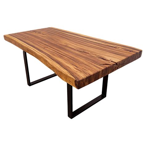 One Of A Kind Architectural Live Edge Dining Table At Stdibs One Of