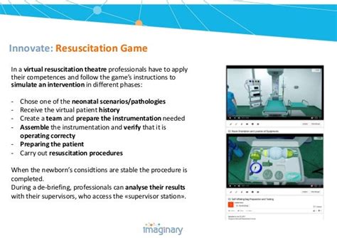 Resuscitation Game The Game For Neonatal Resuscitation Staff Training