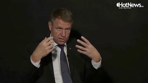 Klaus Iohannis Despre Scandalul Victor Ponta Ofiter Acoperit YouTube