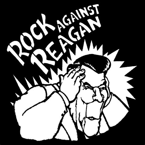 rock  reagan alternate version  anarchostencilism  deviantart