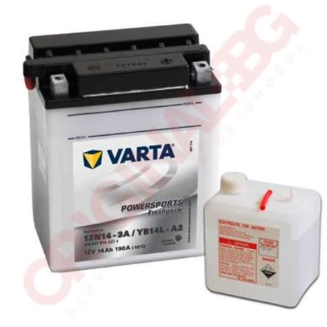 VARTA POWERSPORTS FRESHPACK 12V 14AH 190A Акумулатори Original bg