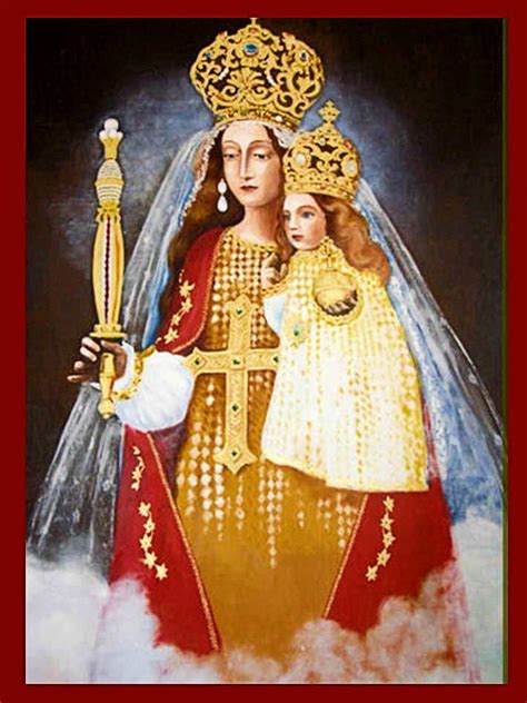 The Presentation Of The Blessed Virgin Mary La Pequeñita Our Lady Of Quinche Ecuador 1586