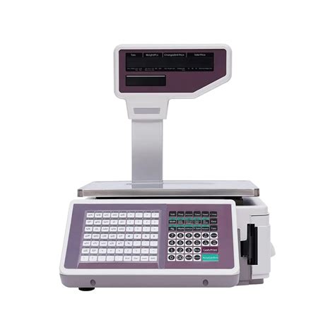 TMA-30KG 20 17 Barcode Scale With Label Printer – 66.14 Lbs Capacity