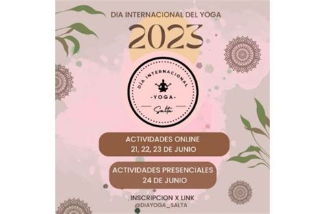 Noticia Actividades en Salta para conmemorar el Día Internacional del Yoga