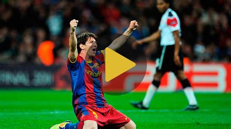 Dos Goles De Messi Al Manchester United Valieron Dos Champions League