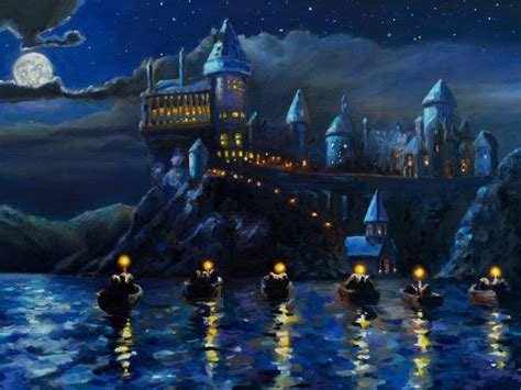 Hogwarts Starry Night Wallpapers Top Free Hogwarts Starry Night